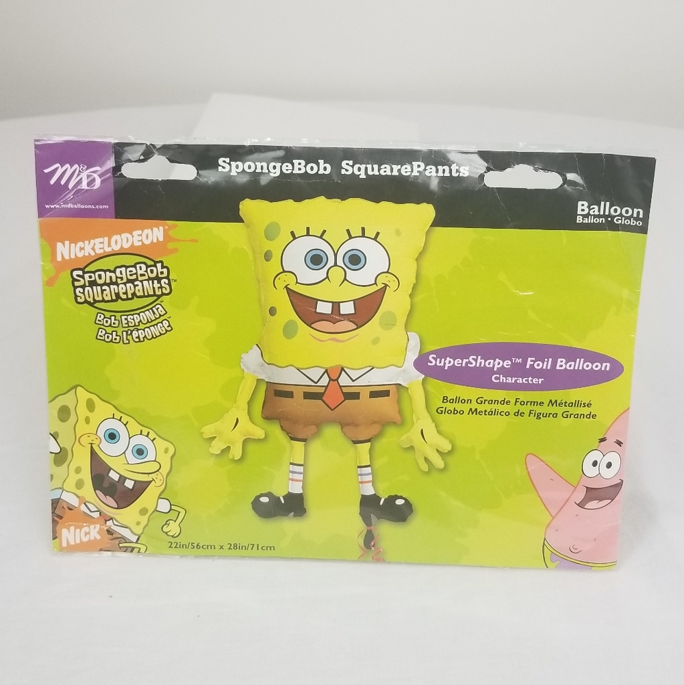 Spongebob SuperShape Foil Balloon!